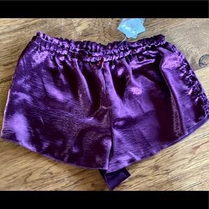 Urban Outfitters Silky Satin Shorts